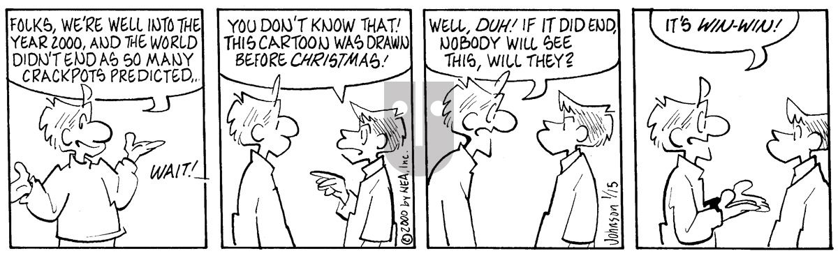 Arlo and Janis - Saturday January 15, 2000 Comic Strip