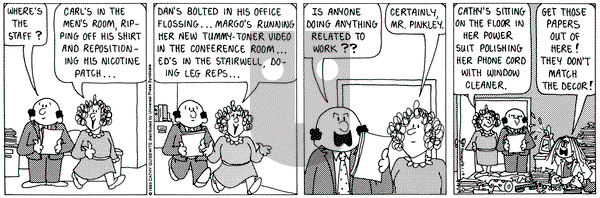 Cathy Classics on Tuesday January 19, 1993 Comic Strip
