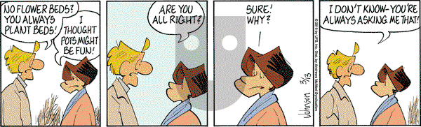 Arlo and Janis on Wednesday March 13, 2019 Comic Strip