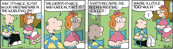 Drabble on Saturday August 20, 2011 Comic Strip