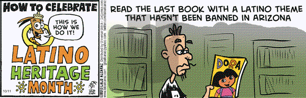 La Cucaracha on Friday October 11, 2013 Comic Strip