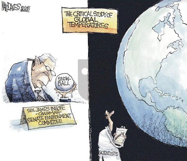 Matt Davies on Monday March 2, 2015 Comic Strip