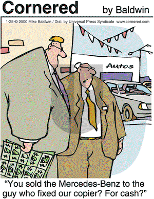 Cornered on Friday June 16, 2000 Comic Strip