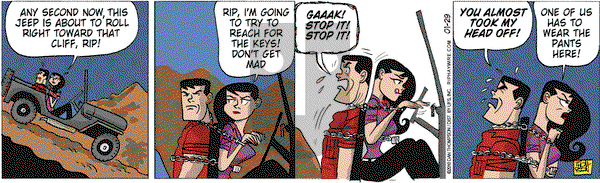 Rip Haywire on Friday January 29, 2010 Comic Strip