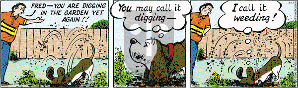 Fred Basset on Thursday August 13, 2020 Comic Strip