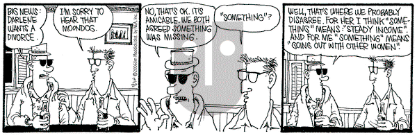 Monty on Monday March 20, 2006 Comic Strip