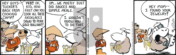 DeFlocked on Saturday July 20, 2013 Comic Strip