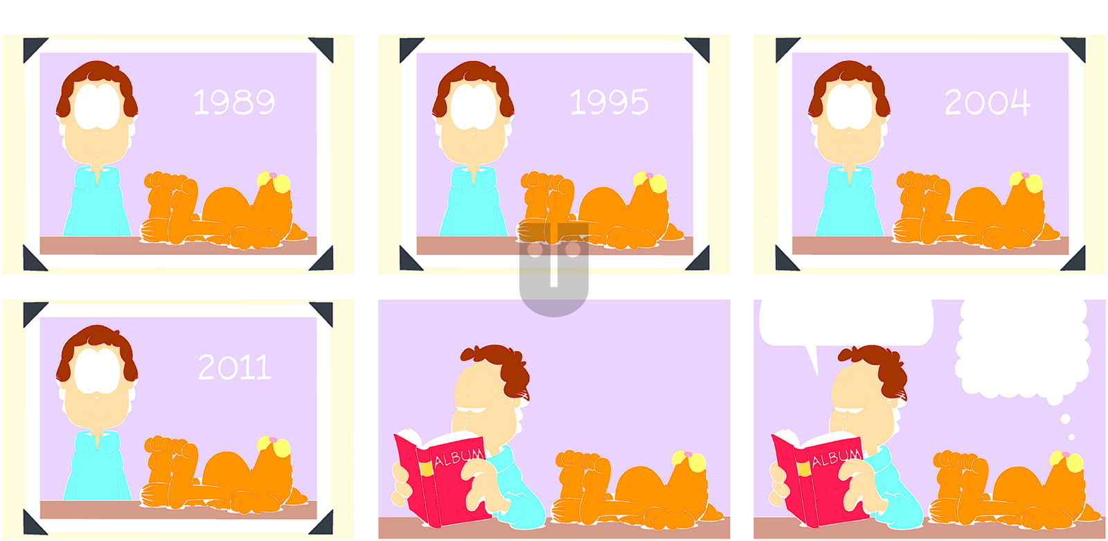 Garfield on Sunday September 14, 2014 Comic Strip