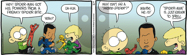 The Buckets on Friday April 10, 2020 Comic Strip