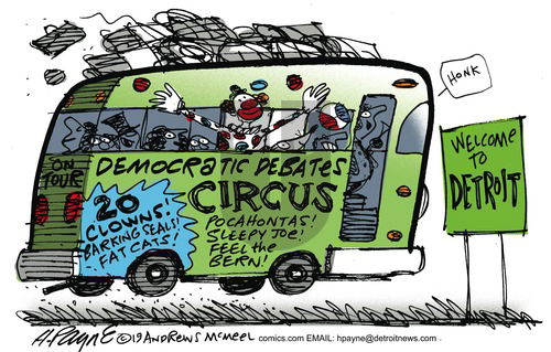 Henry Payne on Sunday July 28, 2019 Comic Strip