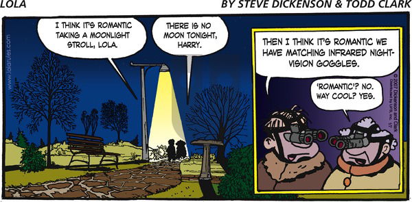 Lola on Sunday January 7, 2007 Comic Strip