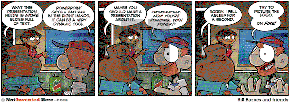 Not Invented Here - Monday May 22, 2017 Comic Strip