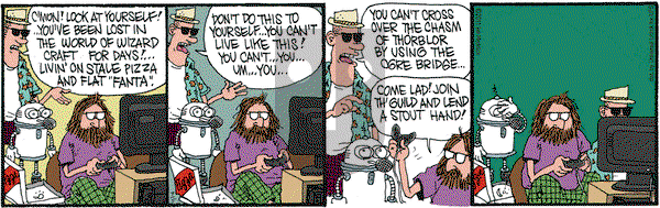 Monty on Tuesday July 5, 2011 Comic Strip