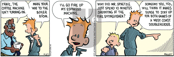 Frazz on Wednesday April 27, 2011 Comic Strip