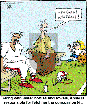 In the Bleachers on Tuesday October 2, 2001 Comic Strip