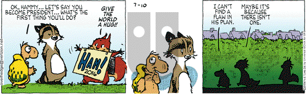 Over the Hedge on Friday July 10, 2015 Comic Strip