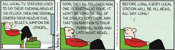 The Born Loser on Friday August 2, 2013 Comic Strip