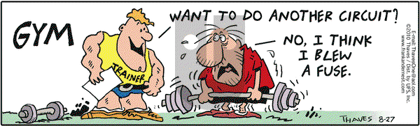 Frank and Ernest on Friday August 27, 2010 Comic Strip