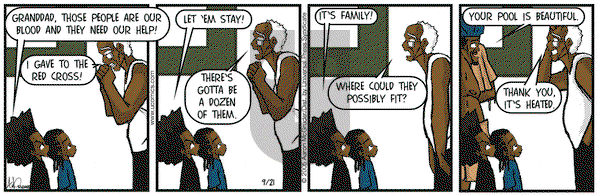 The Boondocks on Thursday October 20, 2005 Comic Strip