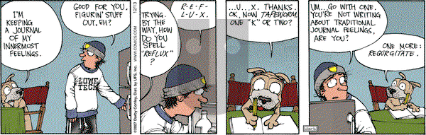 Get Fuzzy on Thursday December 13, 2007 Comic Strip