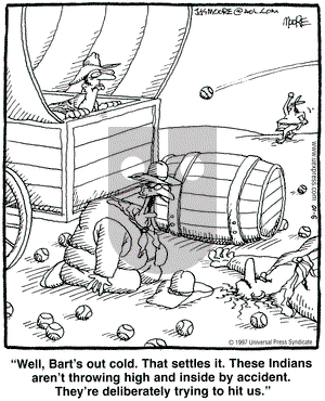 In the Bleachers on Wednesday September 10, 1997 Comic Strip