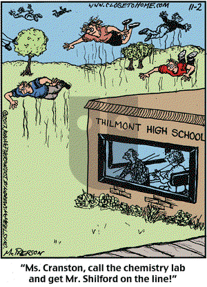 Close to Home on Thursday November 2, 2017 Comic Strip