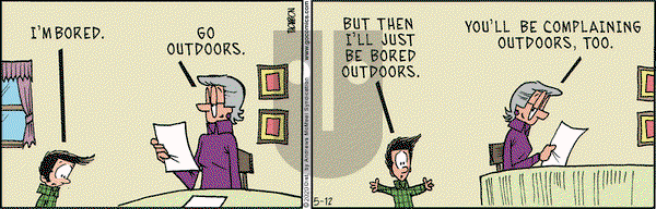 Grand Avenue on Tuesday May 12, 2020 Comic Strip