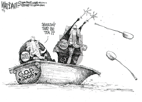 Matt Davies on Tuesday November 3, 2009 Comic Strip
