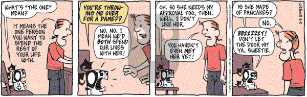 Pooch Cafe on Thursday February 3, 2011 Comic Strip