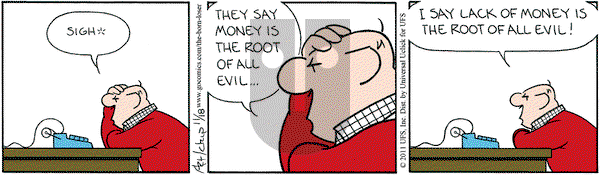 The Born Loser on Friday November 18, 2011 Comic Strip