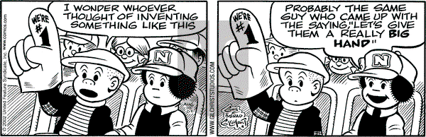 Nancy on Saturday August 10, 2002 Comic Strip