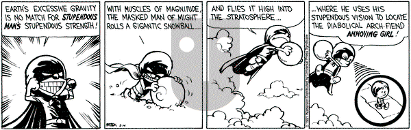 Calvin and Hobbes on Thursday February 14, 1991 Comic Strip