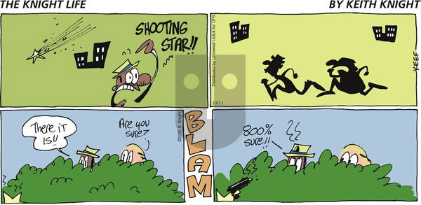 The Knight Life on Sunday October 11, 2015 Comic Strip