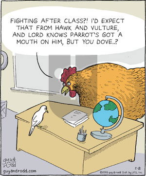 Brevity on Friday February 8, 2008 Comic Strip