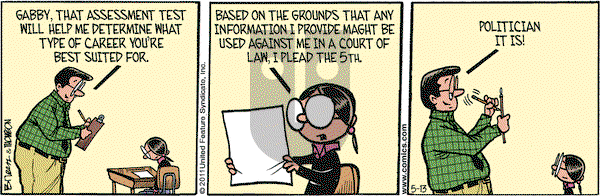 Grand Avenue on Friday May 13, 2011 Comic Strip