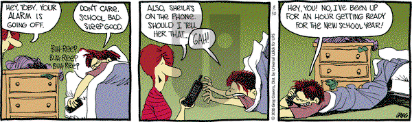The Buckets on Tuesday August 30, 2016 Comic Strip