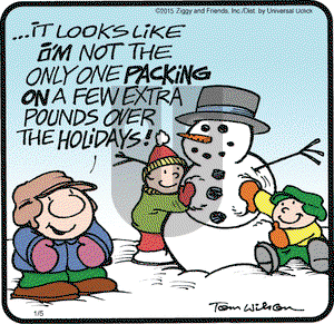 Ziggy on Monday January 5, 2015 Comic Strip