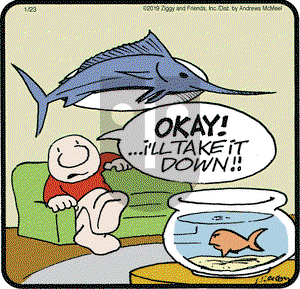 Ziggy on Wednesday January 23, 2019 Comic Strip
