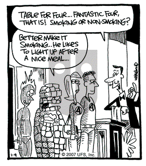 Reality Check on Tuesday January 9, 2007 Comic Strip