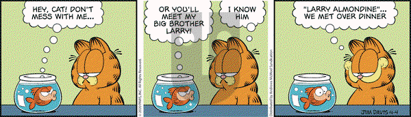 Garfield on Saturday April 4, 2020 Comic Strip