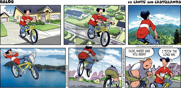Baldo on Sunday November 28, 2010 Comic Strip