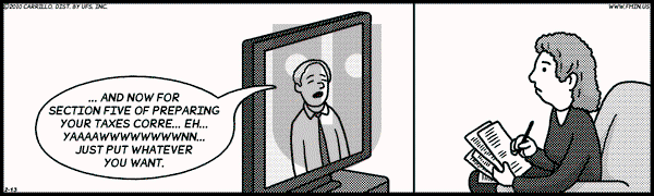 F Minus on Saturday February 13, 2010 Comic Strip