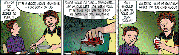Luann on Tuesday July 1, 2014 Comic Strip