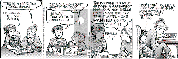 For Better or For Worse on Friday October 12, 2001 Comic Strip