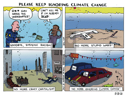 Ted Rall on Friday October 30, 2020 Comic Strip