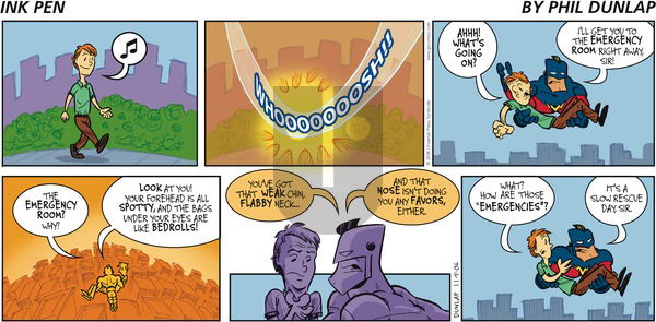 Ink Pen on Sunday November 5, 2006 Comic Strip