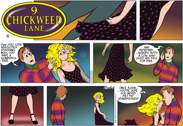 9 Chickweed Lane on Sunday March 13, 2005 Comic Strip