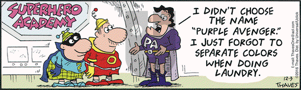 Frank and Ernest on Saturday December 3, 2016 Comic Strip