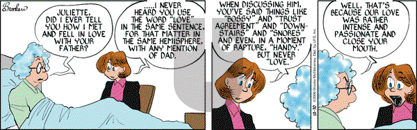 9 Chickweed Lane on Friday October 30, 2009 Comic Strip
