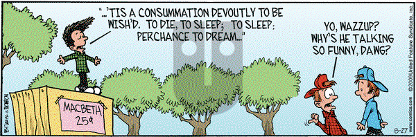 Grand Avenue on Thursday August 27, 2009 Comic Strip